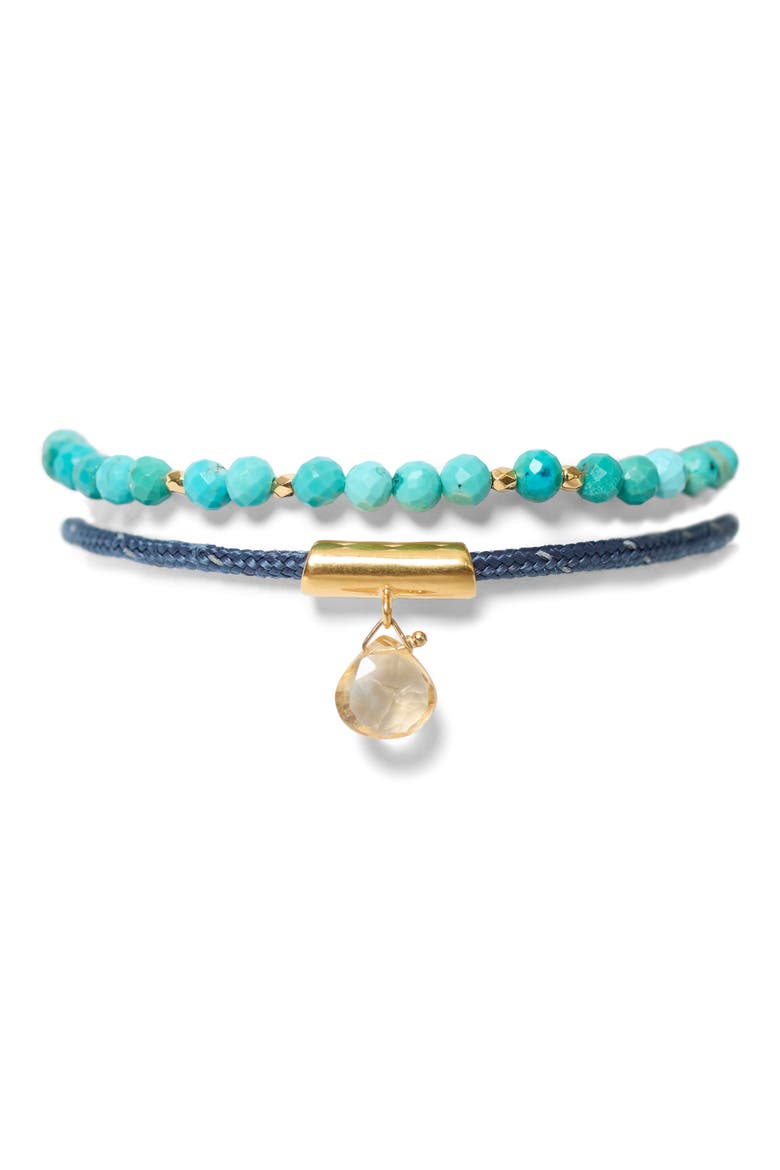 Surf Anklet Set, Alternate, color, TURQUOISE