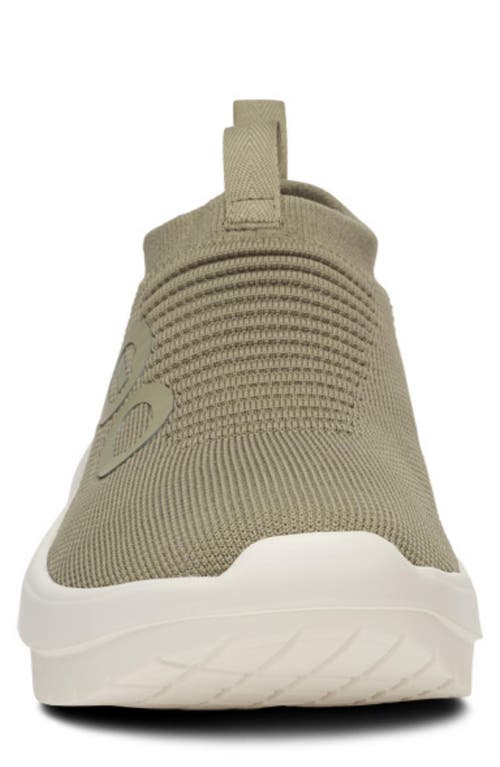 Oofos Oomy Zen Slip-on Sneaker In Green