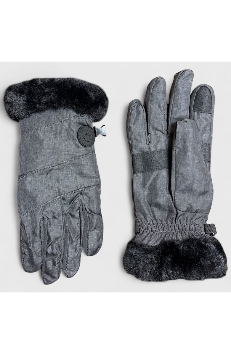 CANADA WEATHER GEAR Women's Winter Touchscreen Gloves, Main, color, Grey