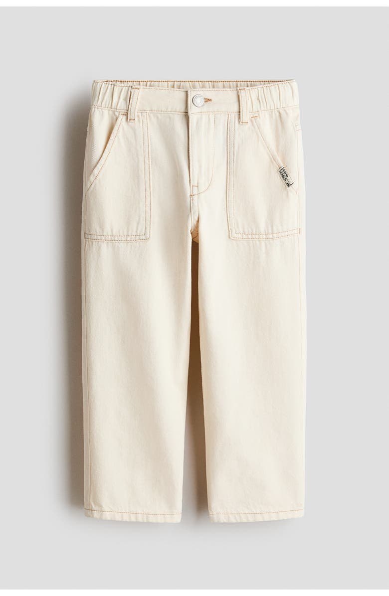 H&M Loose Fit Tapered Leg Jeans, Main, color, 