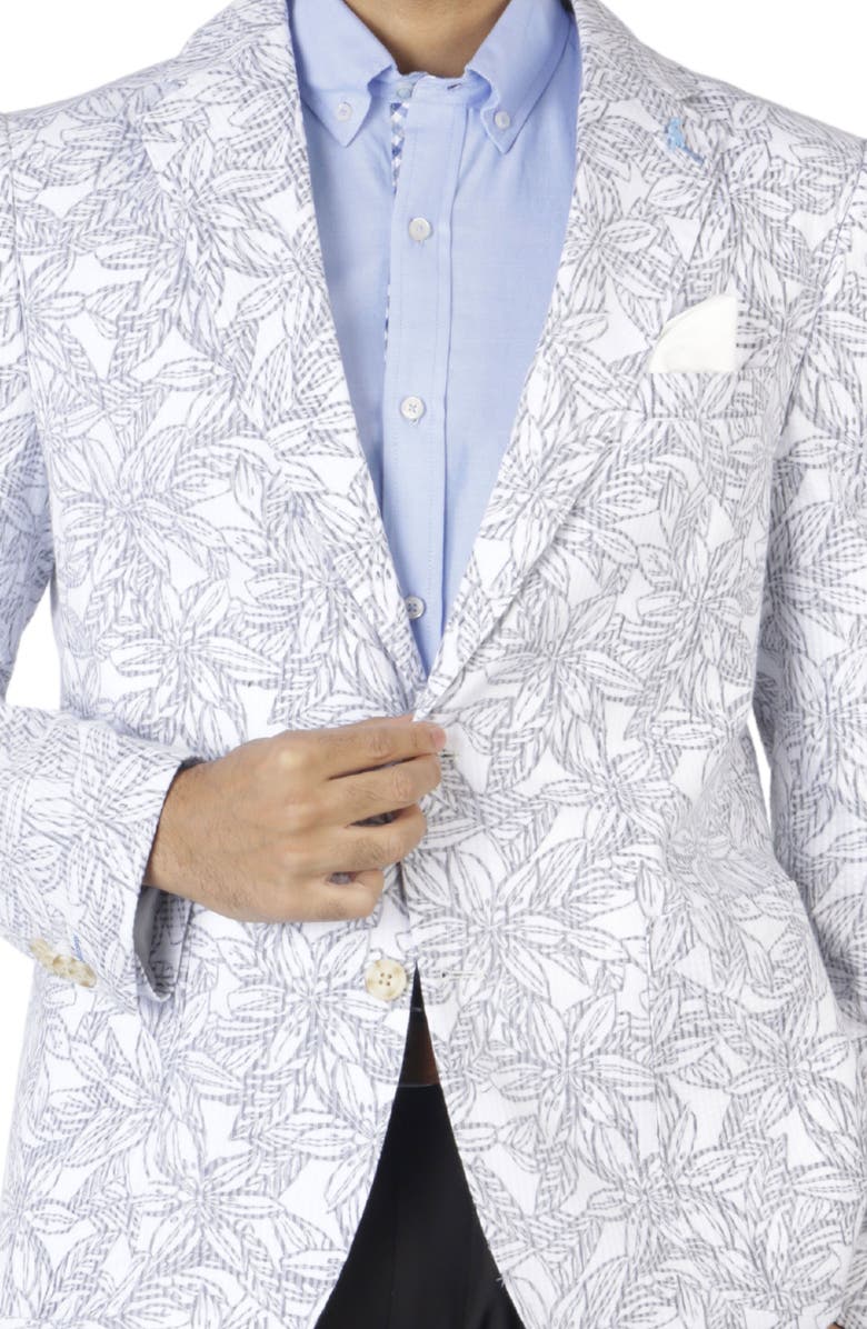 TailorByrd Floral Seersucker Sport Coat, Alternate, color, 