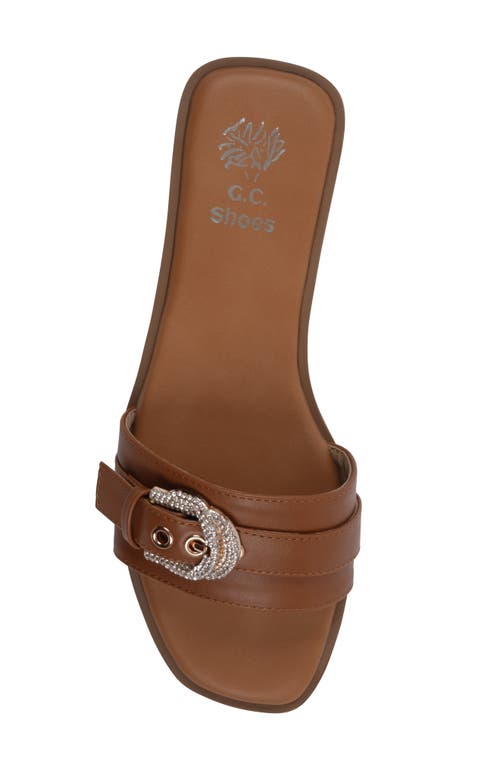 Gc Shoes Kenna Slide Sandal In Tan
