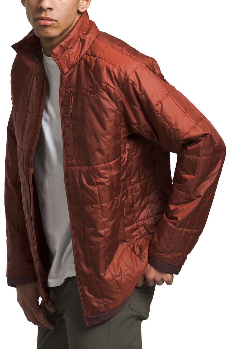 The North Face Circaloft Jacket, Alternate, color, Brandy Brown/ Coal Brown