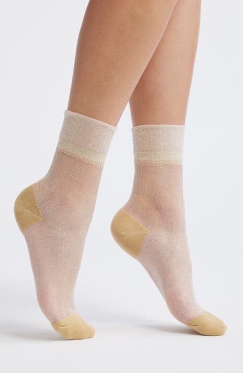 Remi Sheer Ankle Socks