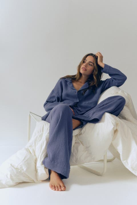Cotton Muslin Pajamas