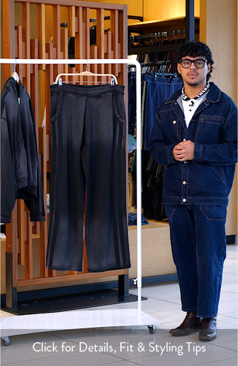 Sporty Stripe Monster Sweatpants, sales video thumbnail