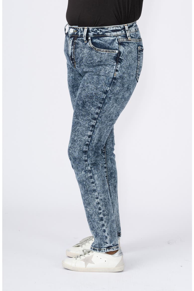 High Waist Straight Leg Jeans, Alternate, color, BRISTOL