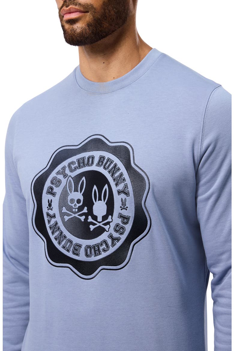 London Embroidered Sweatshirt, Alternate, color, TEMPEST