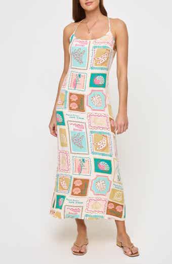 LSPACE Summer Somewhere Print Slipdress