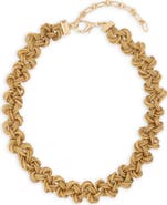 SAACHI Textured Link Chain Necklace