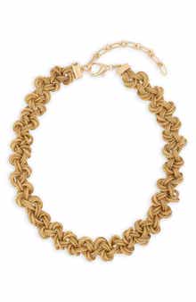 SAACHI Textured Link Chain Necklace