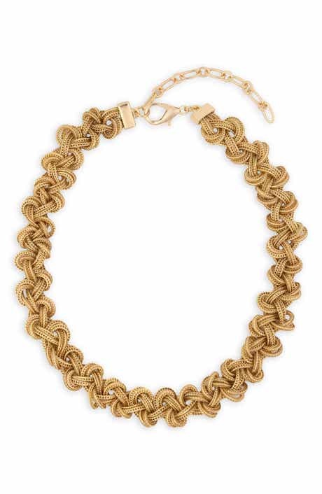 SAACHI Textured Link Chain Necklace