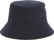 Cole Haan Embroidered Reversible Cotton Bucket Hat