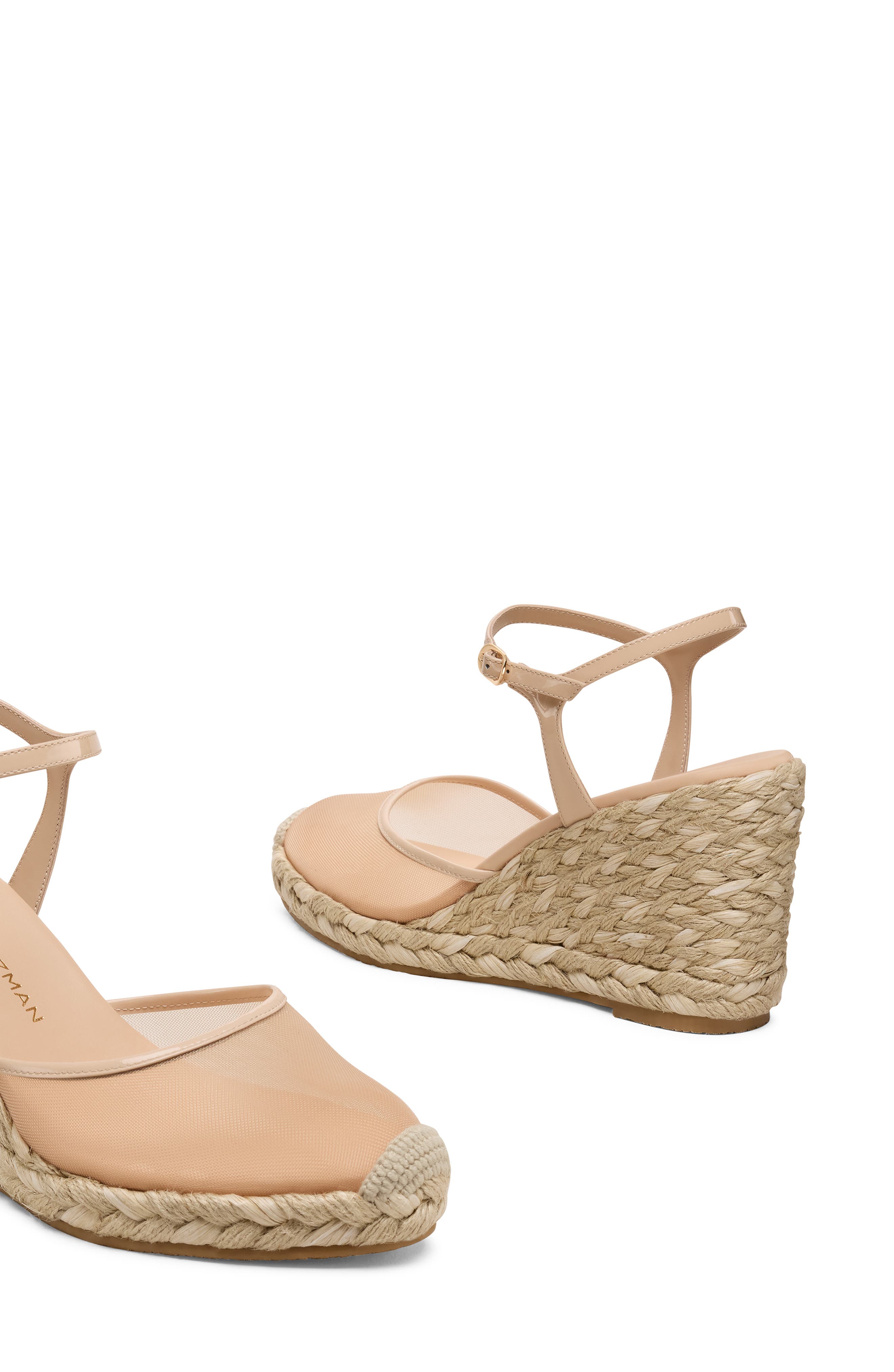 Bareitall Espadrille Wedge, Alternate, color, BARELY BEIGE