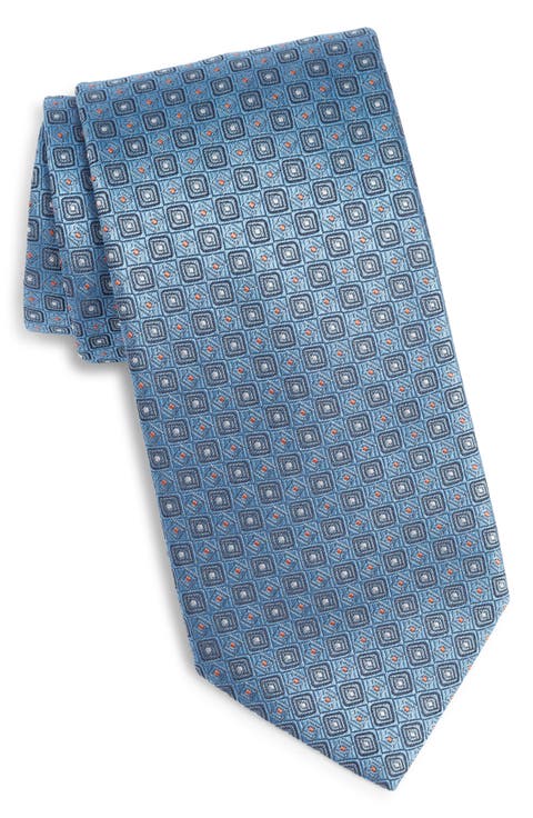 Medallion Silk Tie
