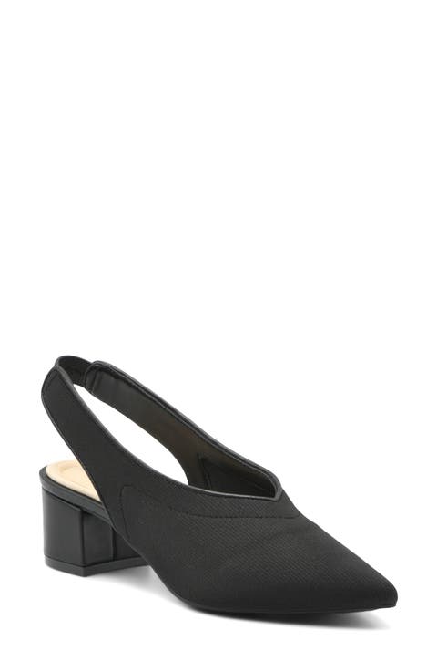 Knit Slingback Pump (Women)