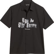 SANTO STUDIO Diego Lopes Edition - Ego is the Enemy Button-Up Shirt