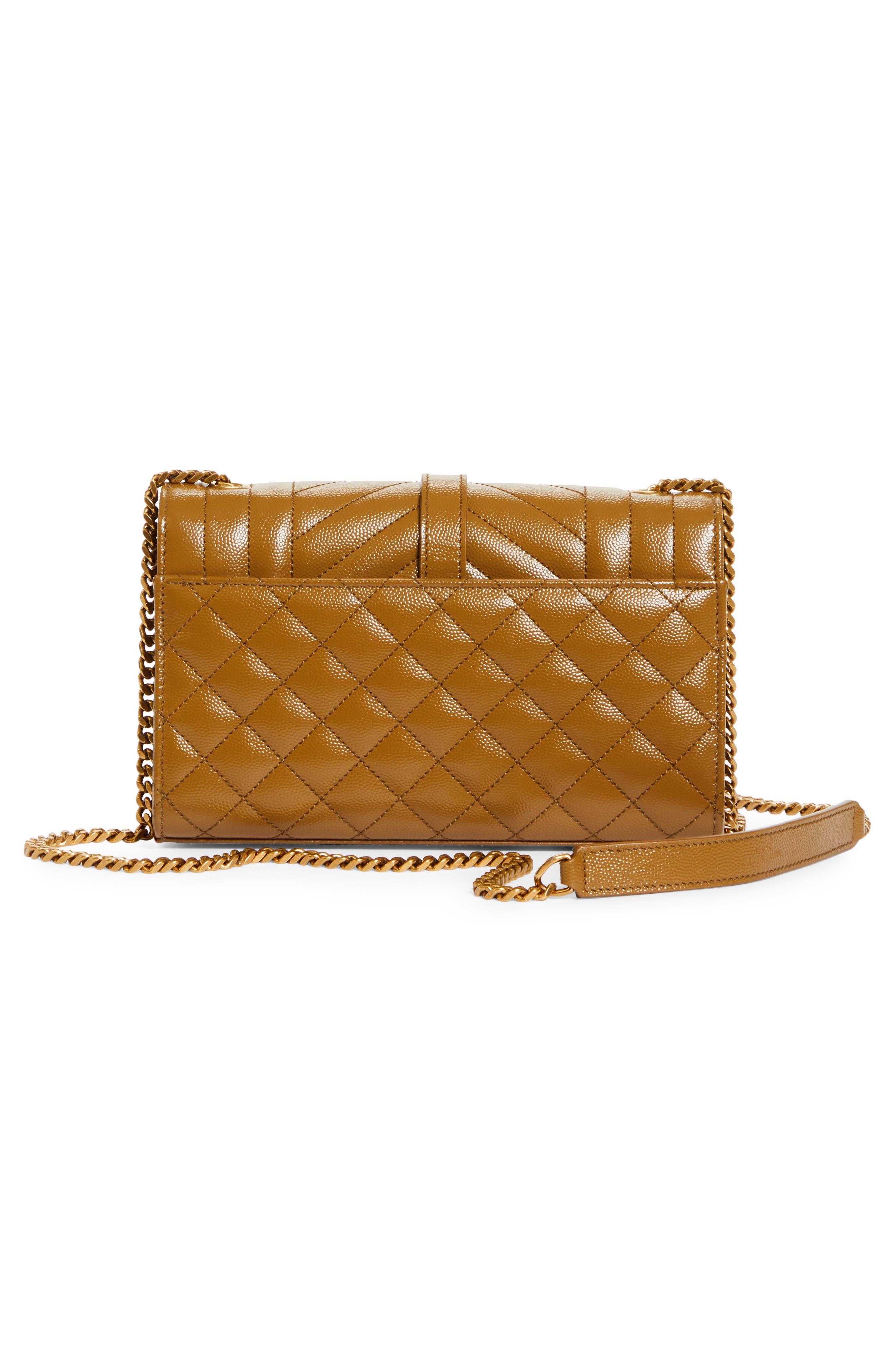 Saint Laurent Small Monogramme Matelassé Quilted Calfskin Shoulder Bag, Alternate, color, 