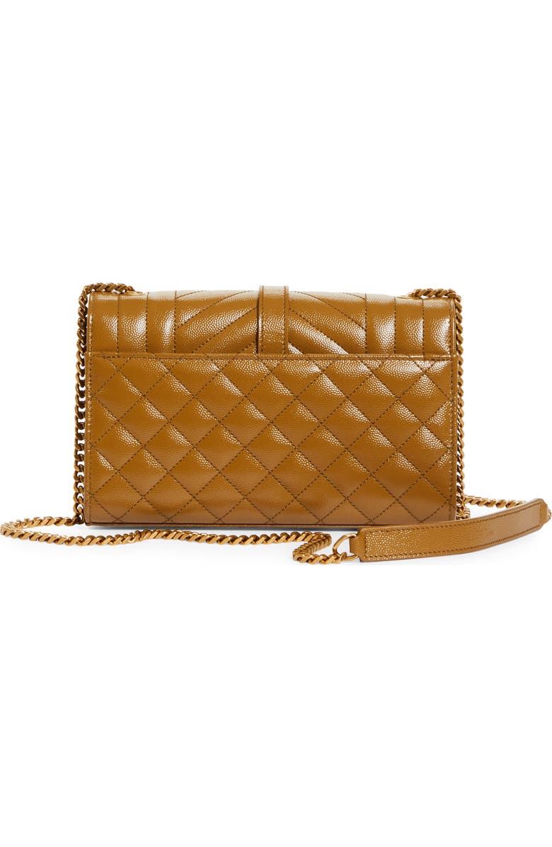 Saint Laurent Small Monogramme Matelassé Quilted Calfskin Shoulder Bag, Alternate, color,