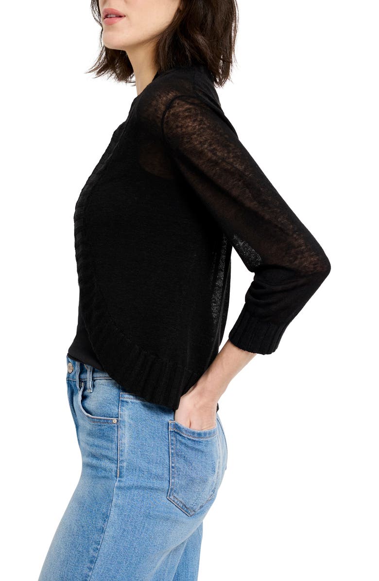 NIC+ZOE Linen Blend Bolero Cardigan, Alternate, color,