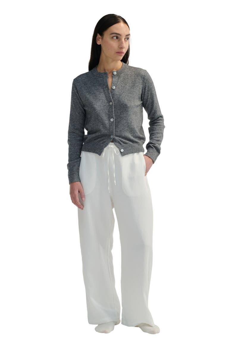 Front Tie Linen Pants, Main, color, White
