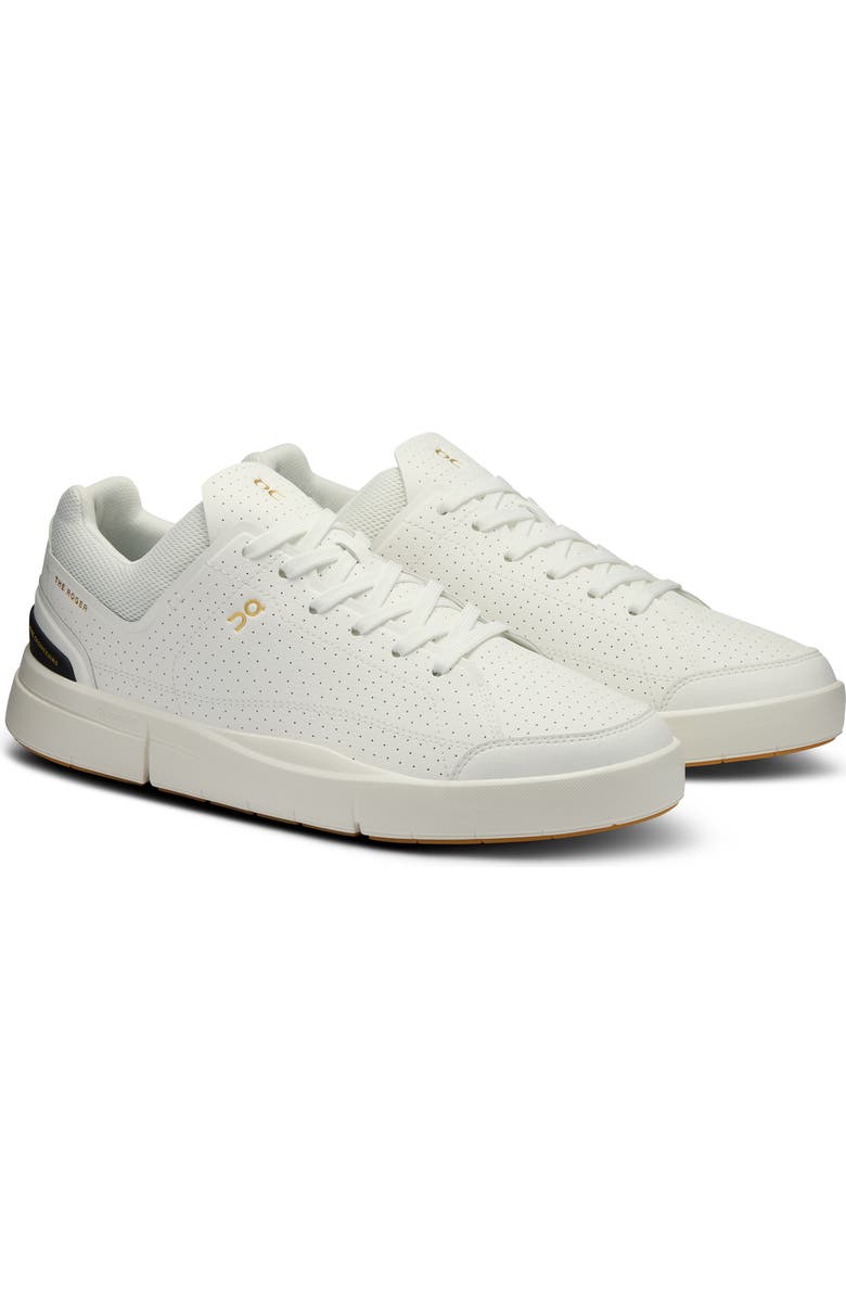 On THE ROGER Centre Court Tennis Sneaker, Main, color, White/Black