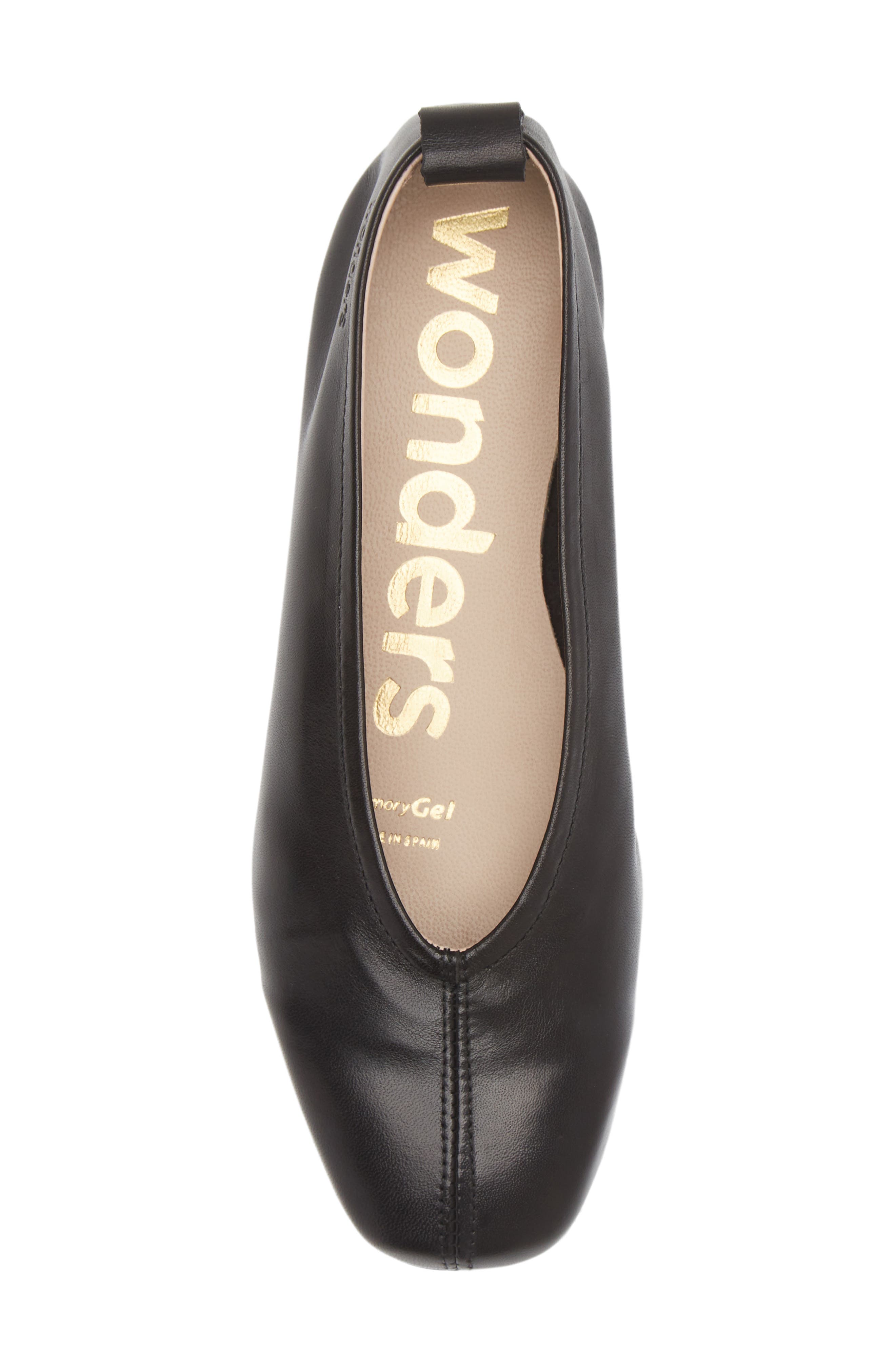 Wonders Ballet Flat, Alternate, color, Sauvage Black