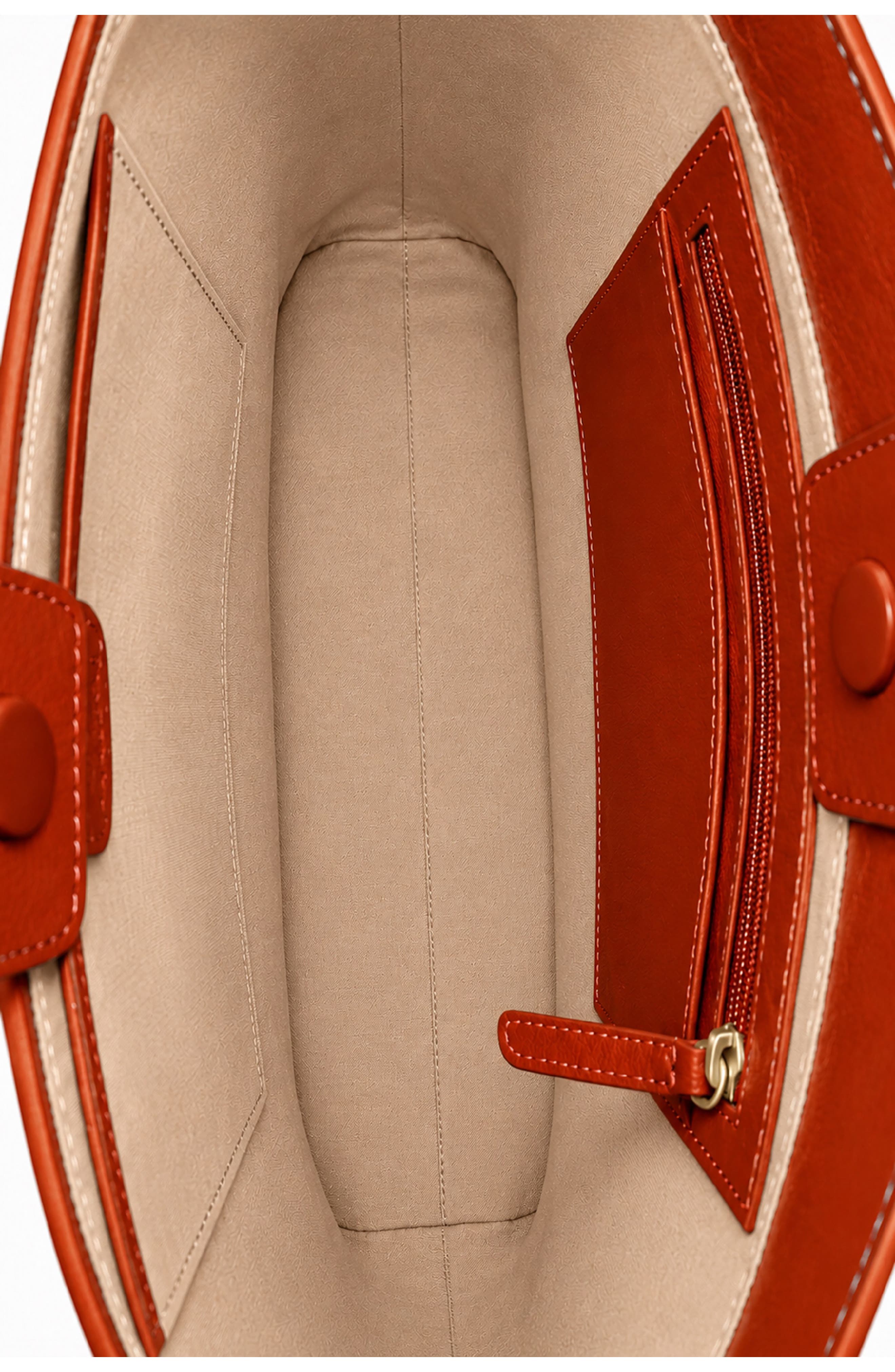 Brigitte Leather Crossbody Bag, Alternate, color, RUST