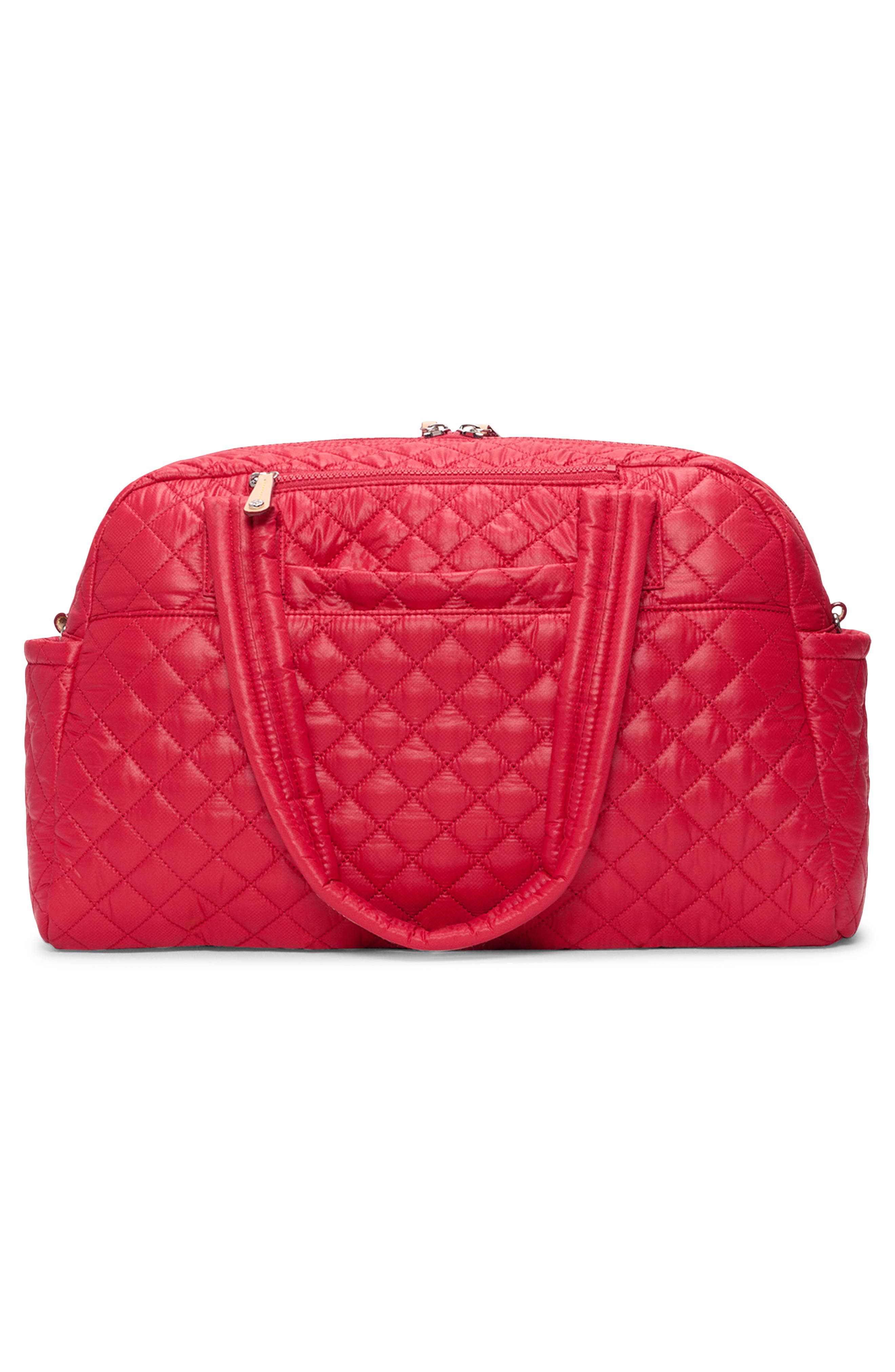 MZ Wallace Jimmy Deluxe II Quilted Nylon Duffle Bag, Alternate, color, 