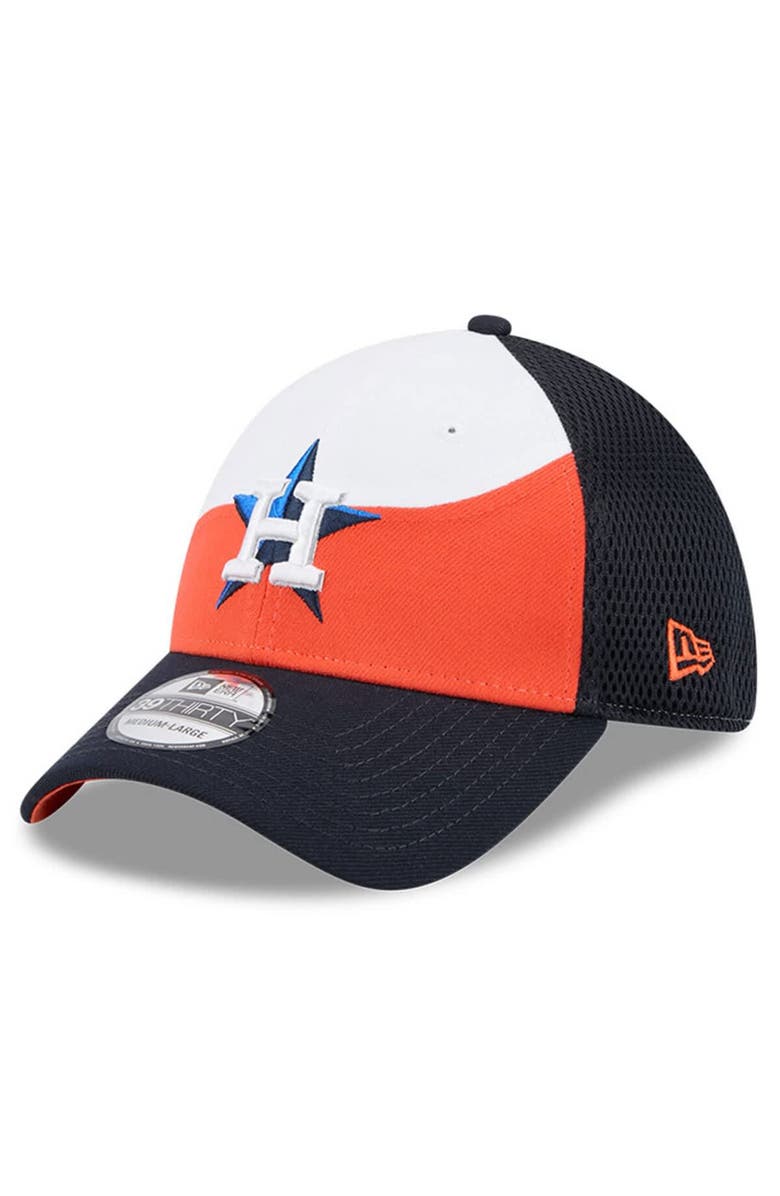 New Era Men's New Era Orange/Navy Houston Astros 2025 Spring Training 39THIRTY Flex Hat, Main, color, Orange