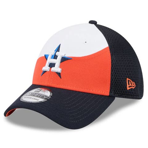 Men's New Era  Orange/Navy Houston Astros 2025 Spring Training 39THIRTY Flex Hat