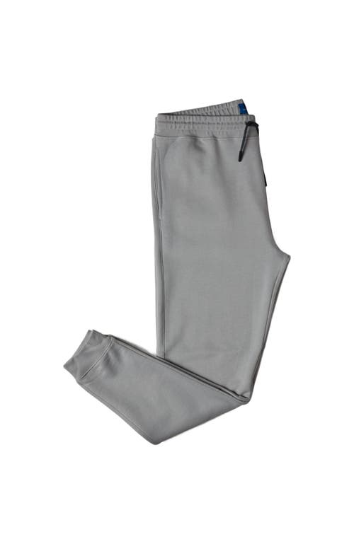 Robert Talbott Chandler French Terry Jogger in Light Gray  product