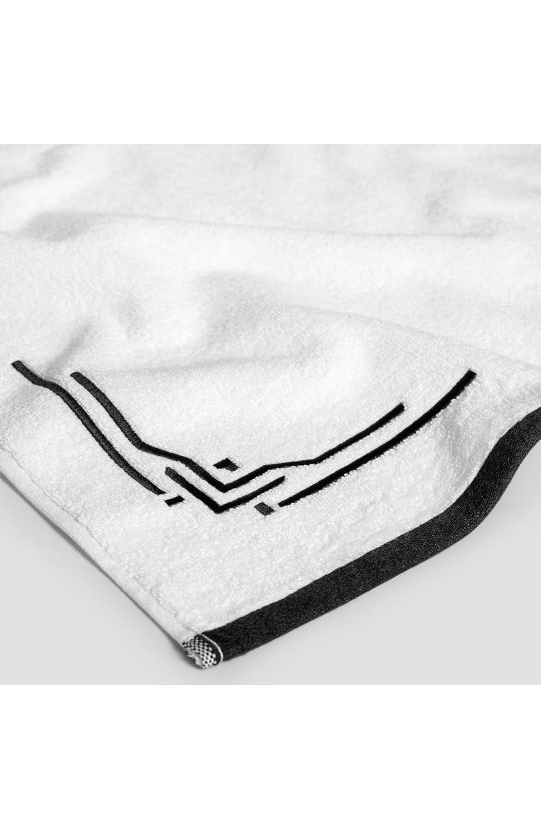 Togas Jasper Towel, Alternate, color, Black