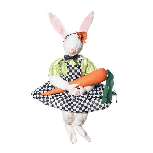 Gallerie Ii Angora Rabbit Figurine In Multi