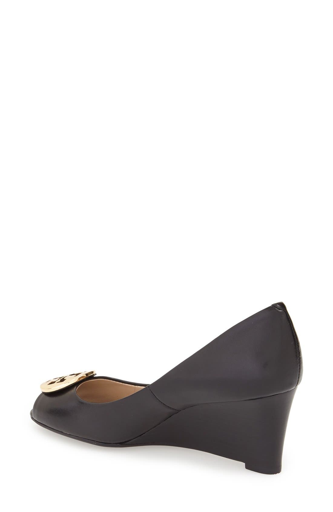 Tory Burch 'Kara' Wedge Pump, Alternate, color, 