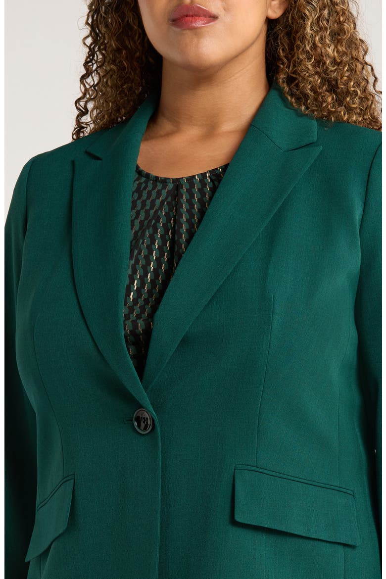 Peak Lapel Jacket, Alternate, color, EVERGREEN