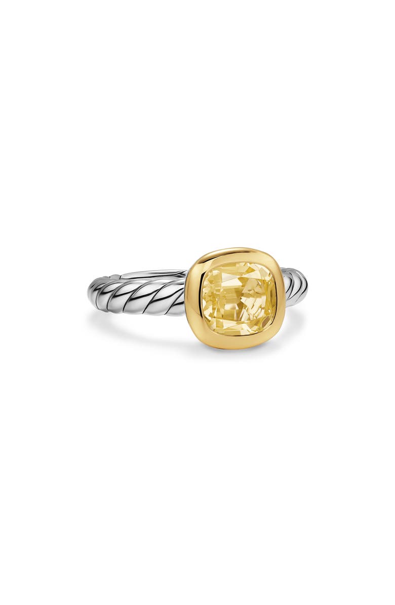David Yurman DY Mercer<sup>®</sup> Color Stone Ring, Alternate, color, Champagne Citrine