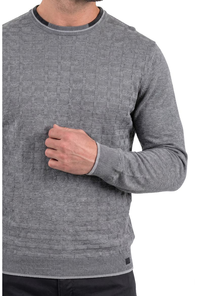 Unknowntwentyfour Crewneck Sweater, Alternate, color, GREY
