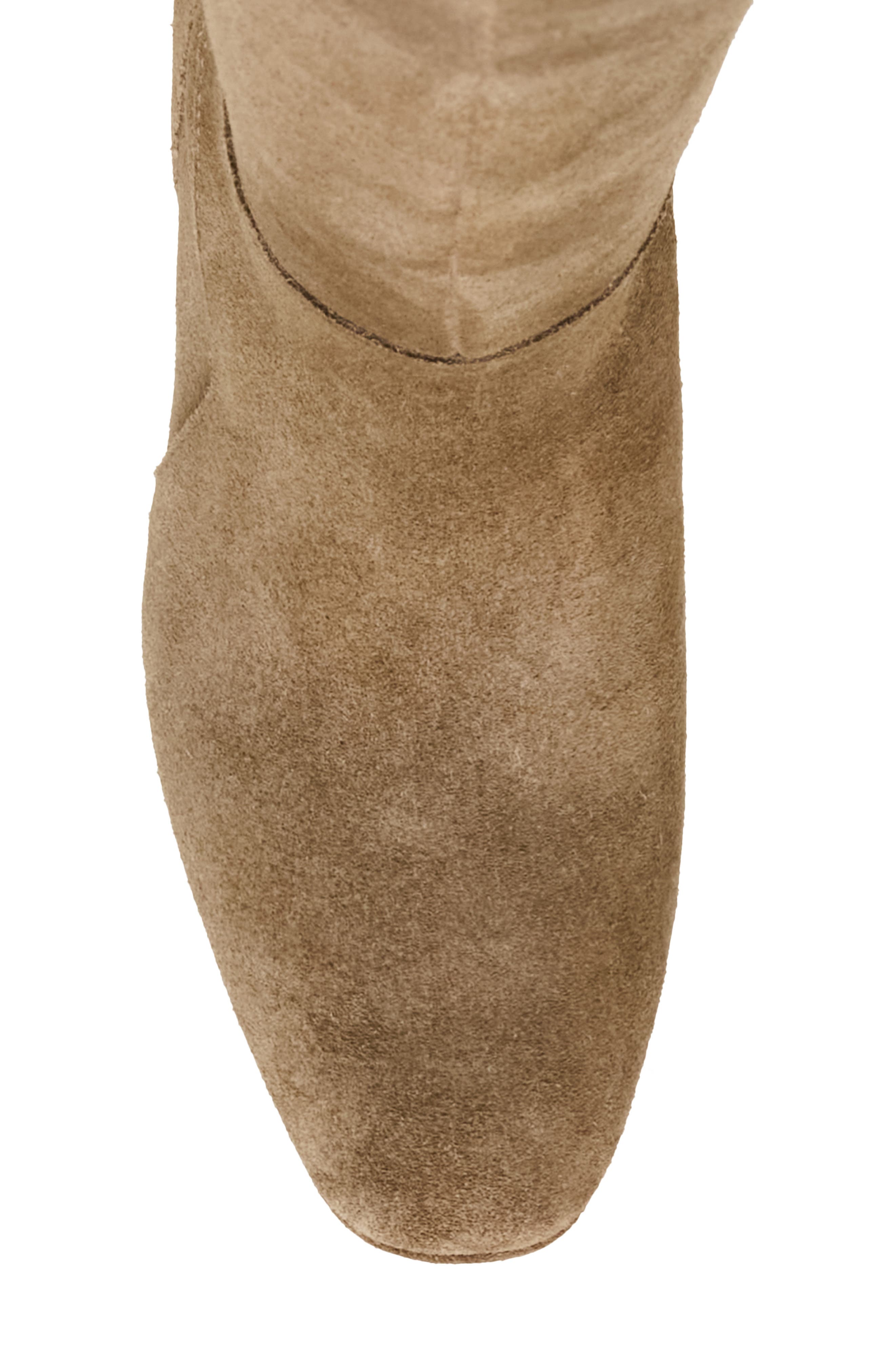 Sofie Waterproof Knee High Platform Boot, Alternate, color, TAUPE SUEDE