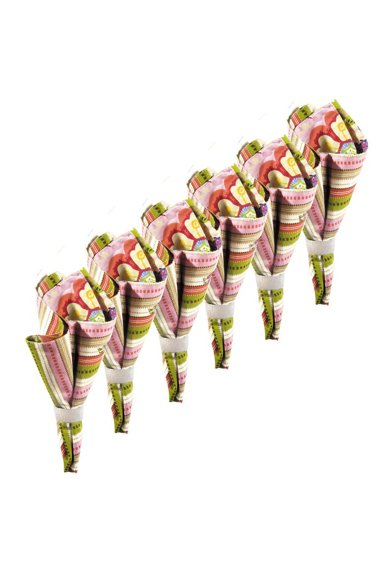 Laney Flowers Cotton Reversible Woven Cloth Napkins Set of 6, Alternate, color, Yellow