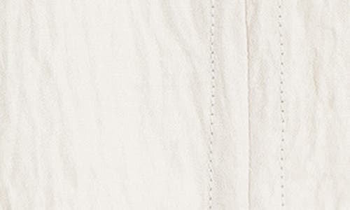 Max Studio Short Sleeve Split Neck Blouse In Neutral