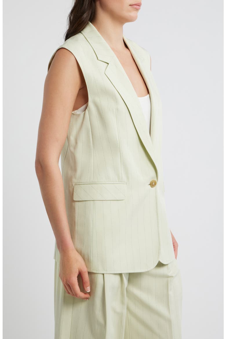 Sleeveless Vest, Alternate, color, GUAVA STRIPE