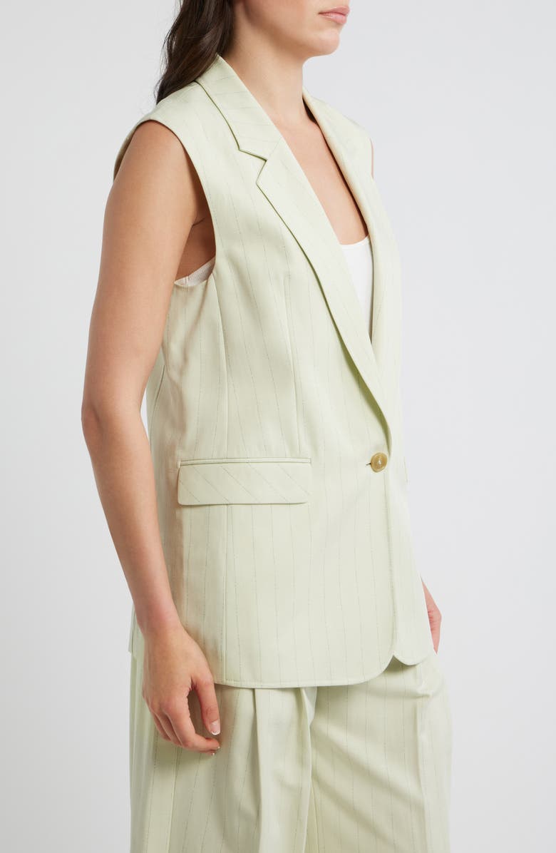 BOSS Orange Sleeveless Vest, Alternate, color, Guava Stripe