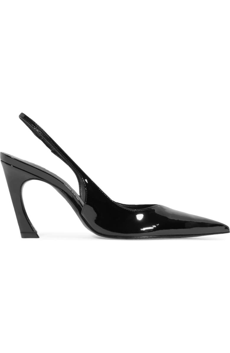 Schutz Lexi Pointed Toe Slingback Pump, Alternate, color, Black