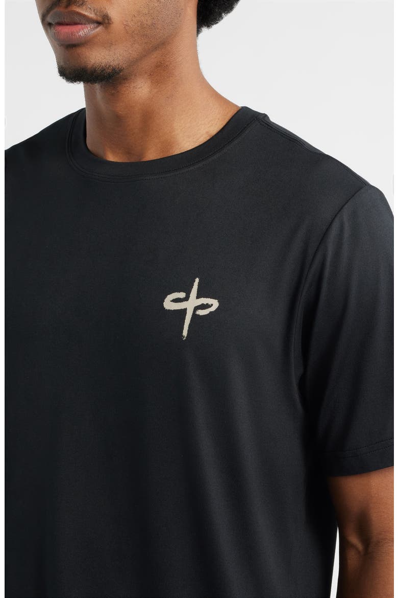x Luke Rockhold Tempo Bold Tech Graphic T-Shirt, Alternate, color, BLACK