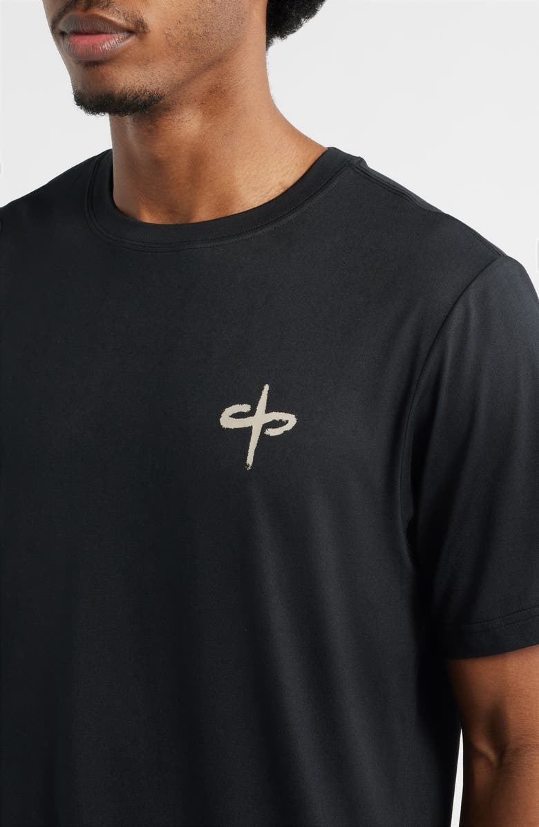 SANTO STUDIO x Luke Rockhold Tempo Bold Tech Graphic T-Shirt, Alternate, color, Black