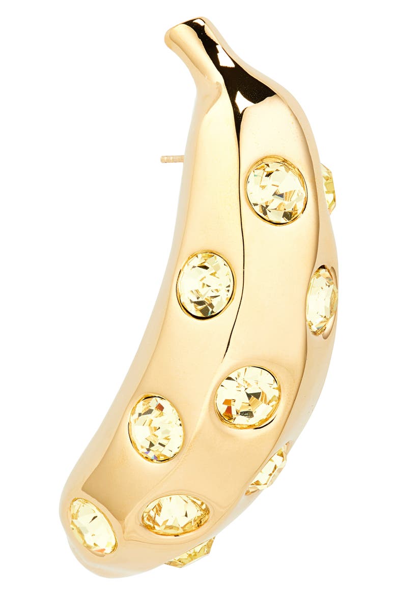 Les Boucles Bananes Drop Earrings, Alternate, color, GOLD/ YELLOW 289