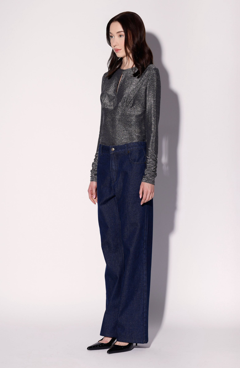 Walter Baker Charlie Top, Alternate, color, Shimmer Black