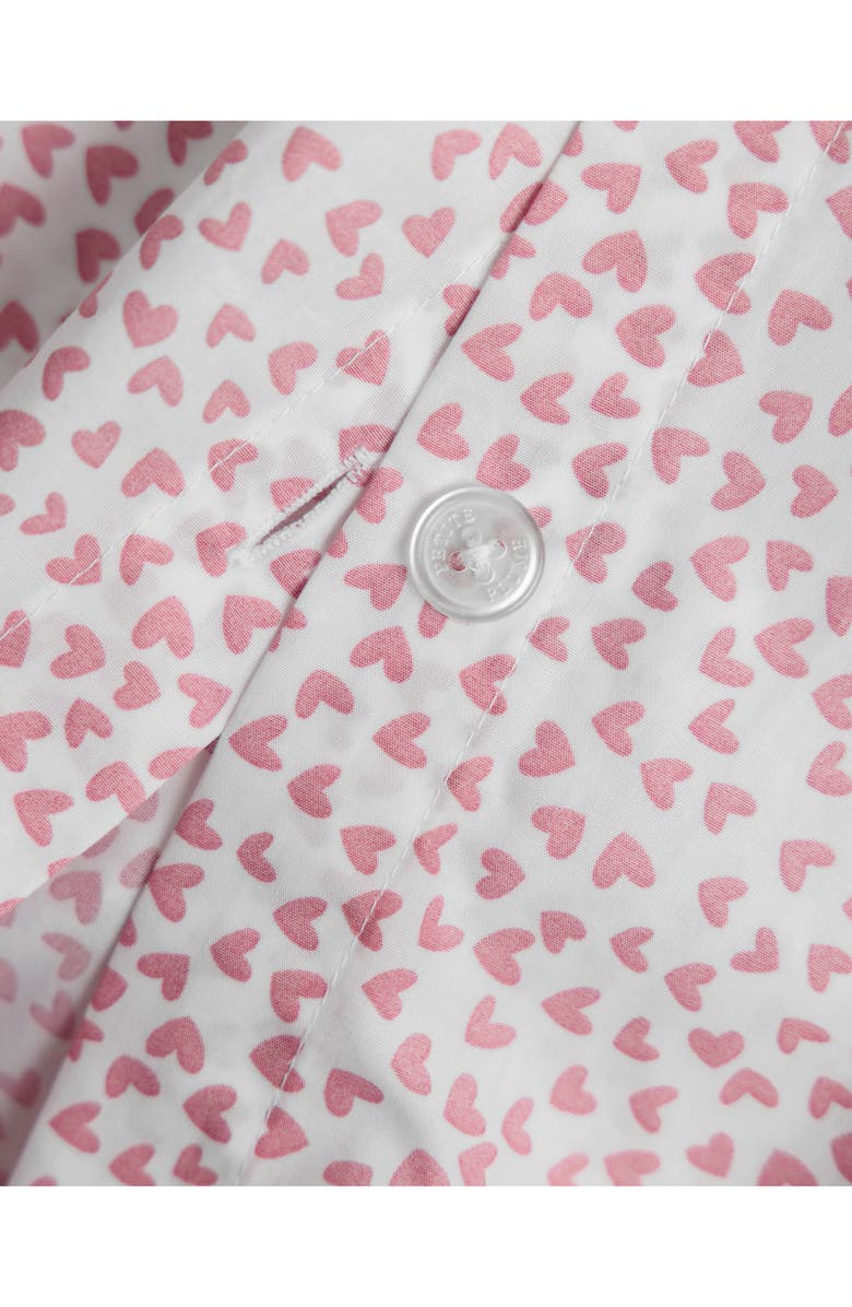 Petite Plume Signature Collection Sweethearts Duvet Cover & Shams Set, Alternate, color, Pink
