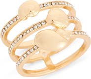 NORDSTROM RACK Set of 3 Shell Rings